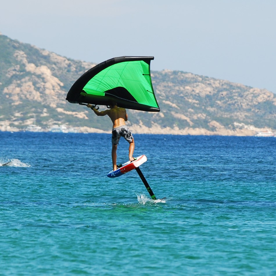 wing foil Reptile, how to jump